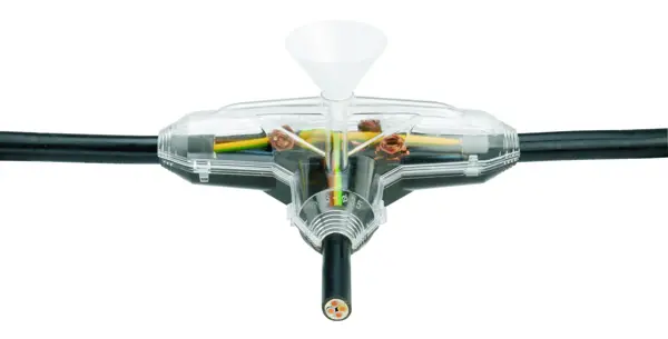 T-Abzweigmuffen mit Gießharz Typ GA ohne Klemmen – Bild 2