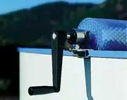 Aluminium-Tragrohr 600 cm Aufrollvorrichtung für Solarfolie Luftkammerfolie Rollstange Stahlwandbecken – Bild 4