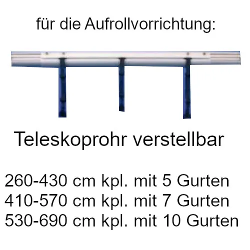 Future Pool Standfuß und Standfuß mit Rad V2A für Rollvorrichtung Aufrollvorrichtung Poolabdeckung GeoBubble Rollstange – Bild 3