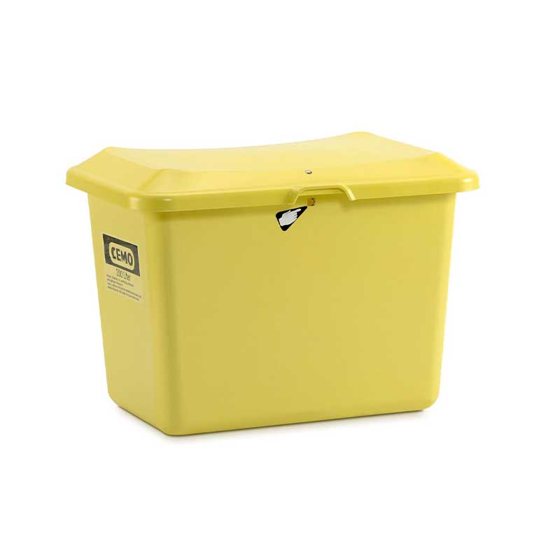 Streugutbehälter Plus 3, 200 l, gelb – Bild 2