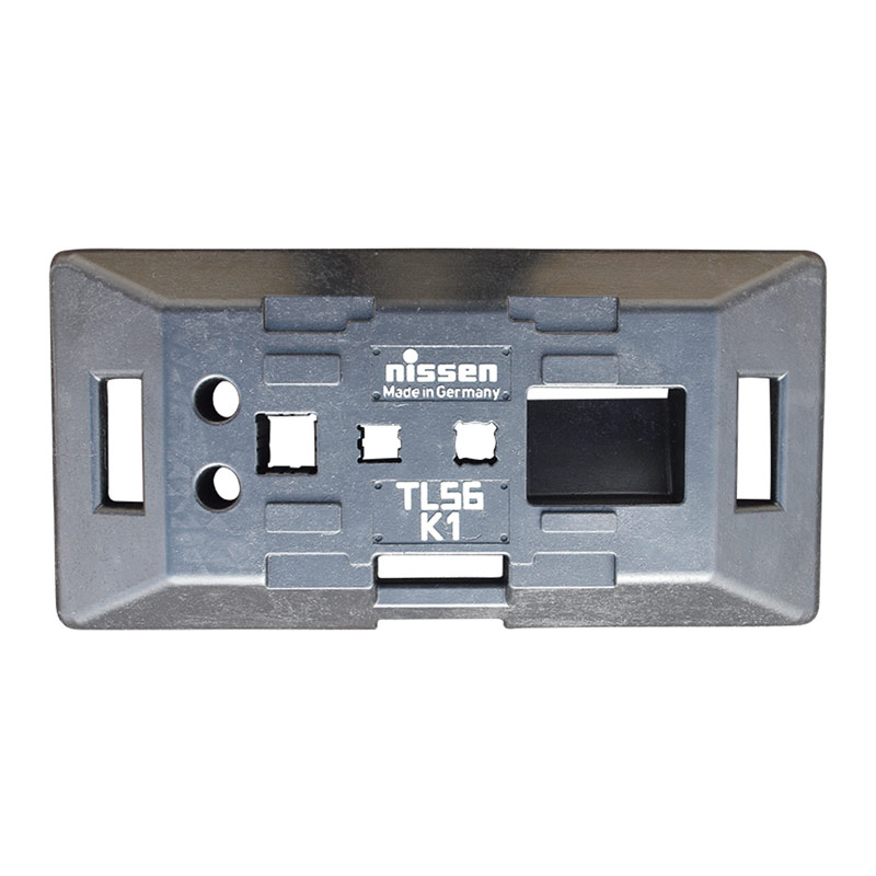 TL-Sicherheitsfußplatte TL 56 K1 von Nissen, 4 verschiedene Einstecköffnungen – Bild 2