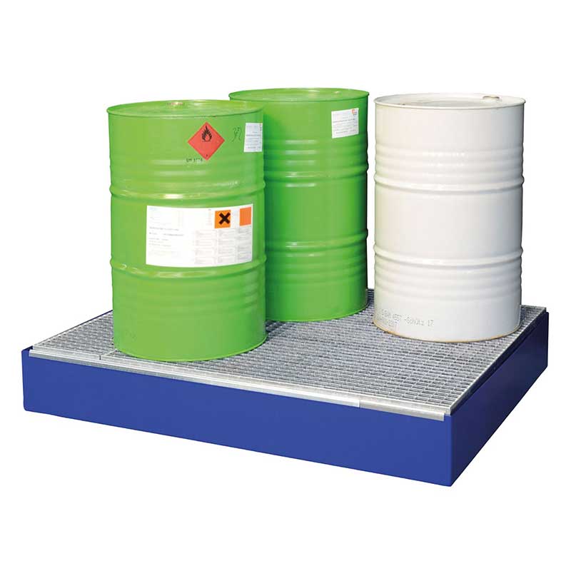 Auffangwanne Typ SW4 ohne Füße, lackiert