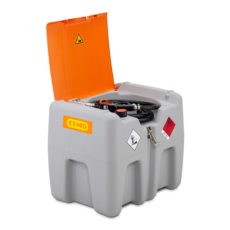 CEMO DT-Mobil Easy 210 l, mit CAS Akku-System, mobile Tankstelle, für Diesel, mit Elektropumpe CENTRI SP 30, ohne Akku + Ladegerät – Bild 3