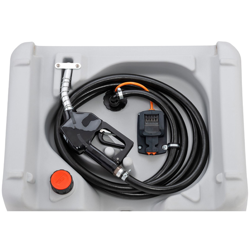 CEMO DT-Mobil Easy 210 l, mit CAS Akku-System, mobile Tankstelle, für Diesel, mit Elektropumpe CENTRI SP 30, ohne Akku + Ladegerät – Bild 4