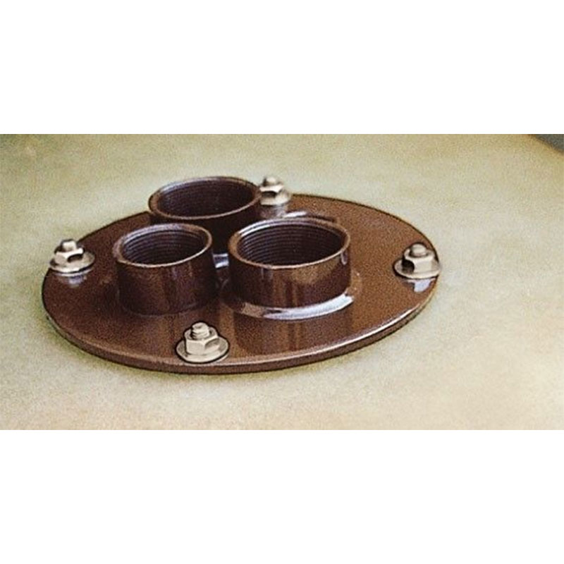 CEMO Domdeckel für Einzeltank, mit 4 Gewindemuffen – Bild 2