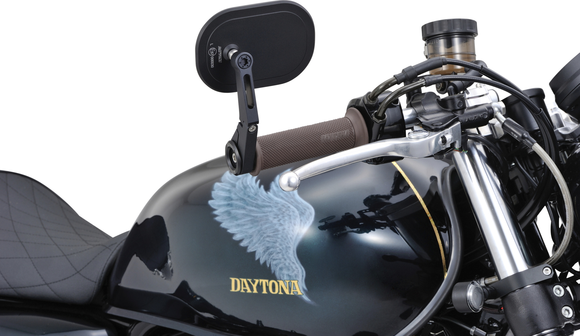 D-Mirror-16, VF2/Lenkerende kurz, Alu 1Stk. E-gepr. | Daytona Japan – Bild 6