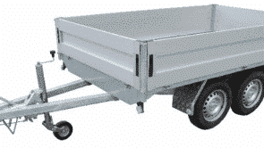 Geschützte Werkstätte, PHL 260/165 G, 1300 kg, 260 x 165 x 40 cm geschweißter Einachser, Hochlader,# – Bild 3