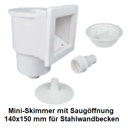 Mini Skimmer Oberflächenabsauger Stahlwand Ersatzteil: Bodenabsaugplatte – Bild 9