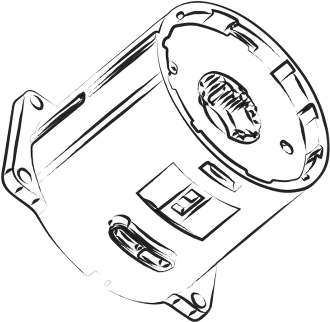 Ersatzgetriebe (12.96) zu Elektro-Laufrad Stacyc 16eDrive