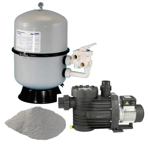 Bilbao 600 Filteranlage Sandfilter Poolfilter Filter mit Pumpe Speck SuperPump 14 inklusive Filtersand – Bild 2