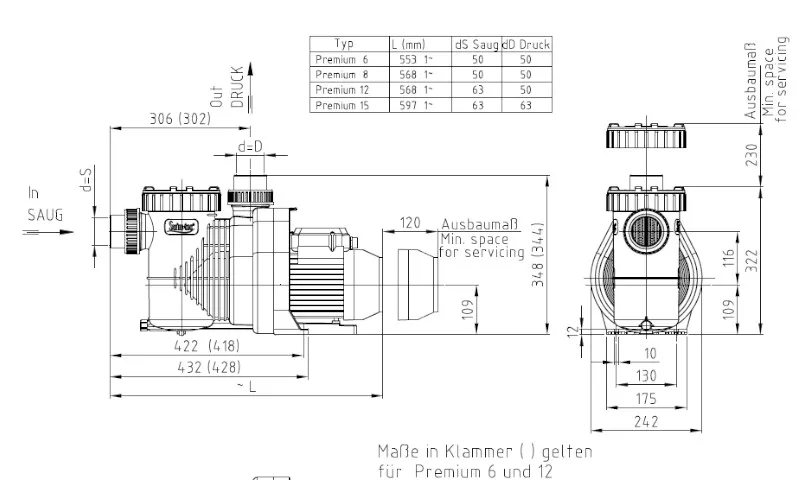 Bilbao 400 Filteranlage Sandfilter Poolfilter Filter mit Pumpe Speck SuperPump Exklusiv 8 – Bild 9