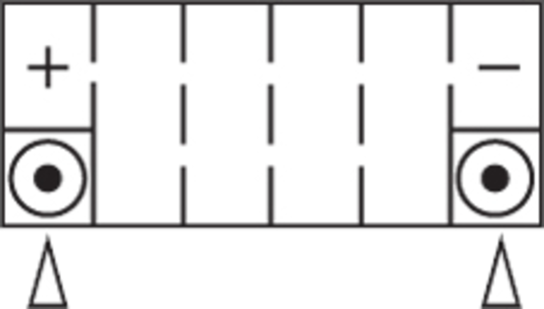 Batterie NITRO NTX14-BS AGM offen mit Säurepack – Bild 3