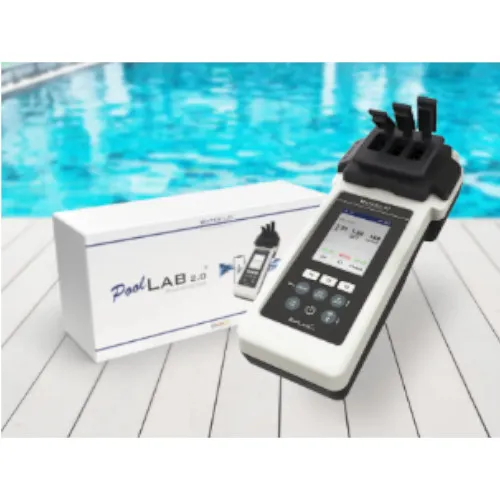 PoolLab 2.0 Pooltester elektronisch Testgerät Wasser-Analyse Water-i.d. für Messung von drei Wasser-Parametern – Bild 3