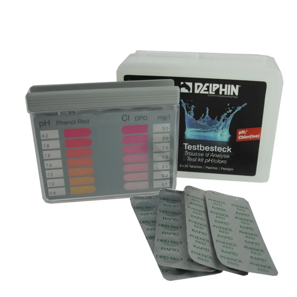 Poolpflege-Set Schwimmbadpflege Schwimmbecken bis ca. 10 m³ Wasserpflege Delphin – Bild 4