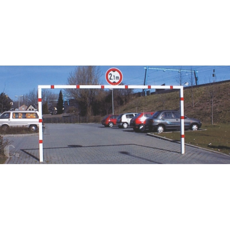 Höhenbegrenzer drehbar zum Einbetonieren 70 x 70 mm, 3 oder 4 m Breite – Bild 5