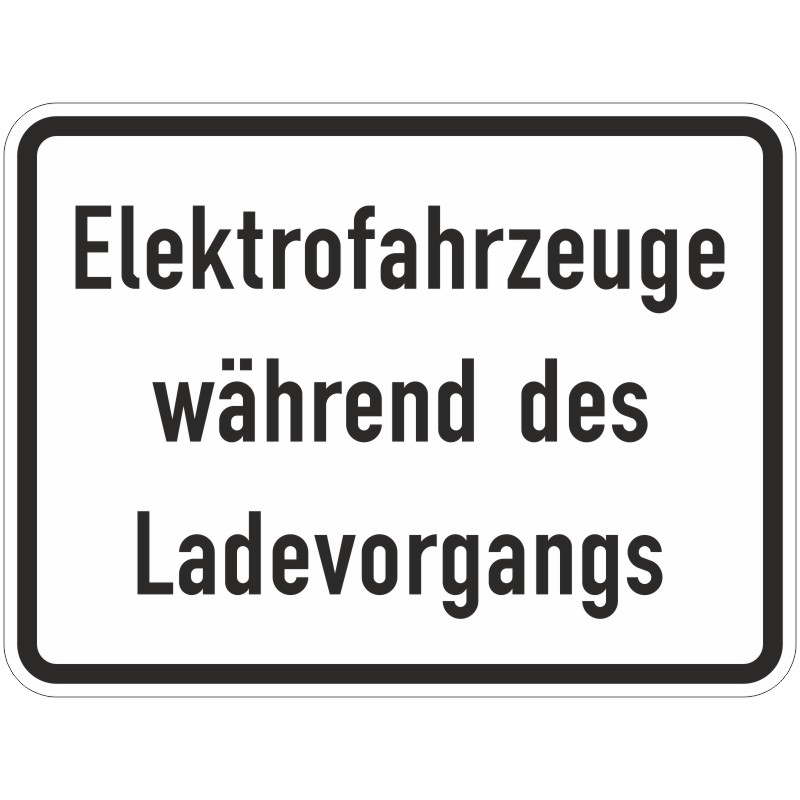 Verkehrszeichen 1050-32 Elektrofahrzeuge während des Ladevorgangs – Bild 2