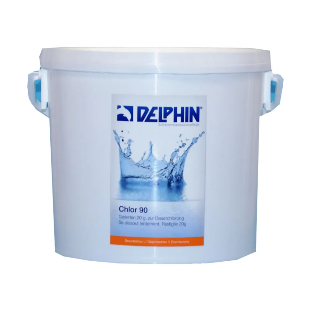 Chlor Delphin 10 kg Dauerchlor Tabletten 20g langsam löslich – Bild 3