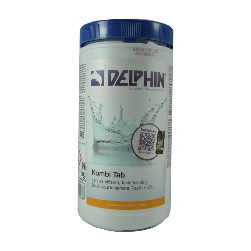 Poolpflege-Set Schwimmbadpflege Schwimmbecken bis ca. 10 m³ Wasserpflege Delphin – Bild 6