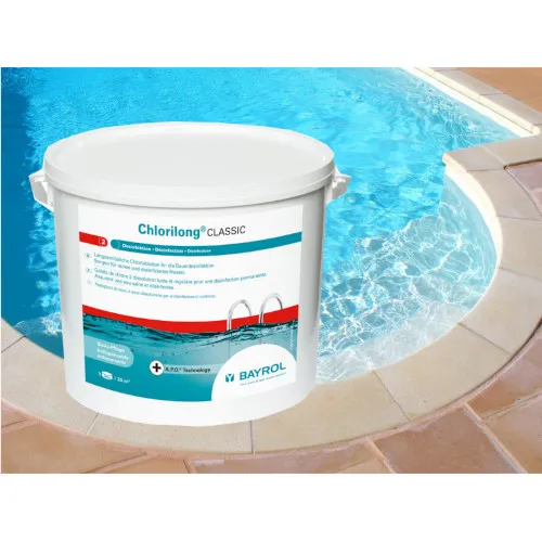 Bayrol Chlorilong CLASSIC Langzeitchlor 250 gr. Tabletten Bayrol 10 kg