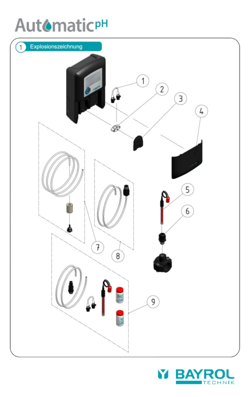 Bayrol Automatic Chlor pH automatische Dosieranlage: Pumpenrotor – Bild 6