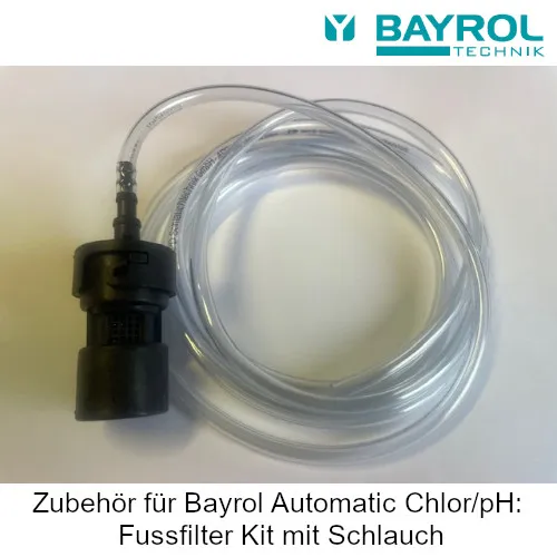 Bayrol Automatic Chlor pH automatische Dosieranlage: Fussfilter Kit