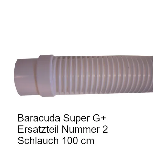 Super G+ Baracuda Zodiac Ersatzteil für Baracuda Super G+: 6x Schlauch 100 cm lang – Bild 5