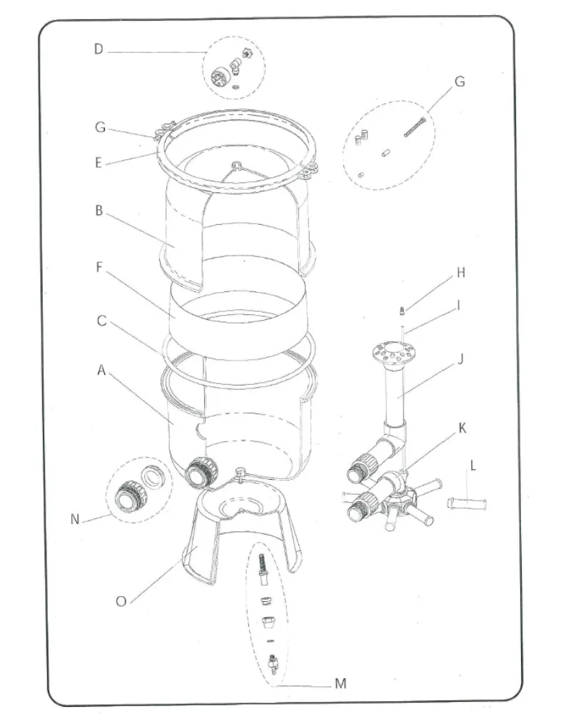 Filteranlage Bilbao Ersatzteil: Düsenfinger Schlitzröhrchen 3/4″x 110mm 400er Kessel – Bild 4