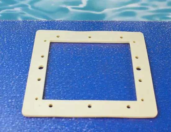 Mini Skimmer Oberflächenabsauger Stahlwand Ersatzteil: Doppeldichtung – Bild 3