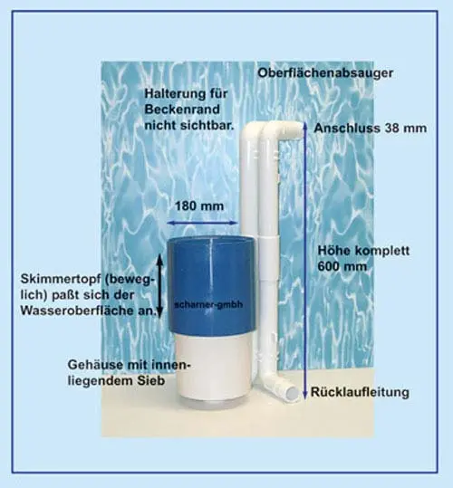 Skimmer WK360 Einhängeskimmer Zodiac Ersatzteil: Gehäuse – Bild 5