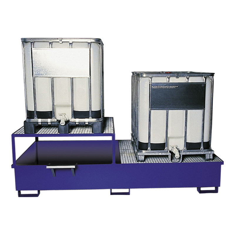 IBC-Auffangwanne aus Stahl, GS2 lackiert – Bild 2