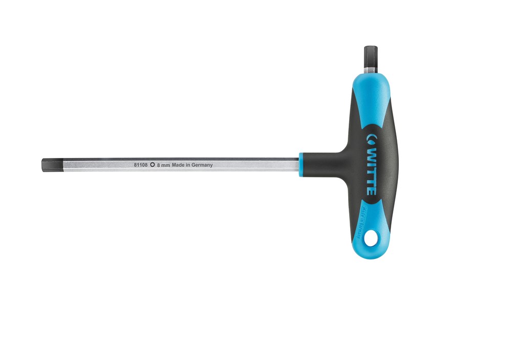 Weisser Schraubendreher T-Griff inbus 10 x 200 mm – Bild 2