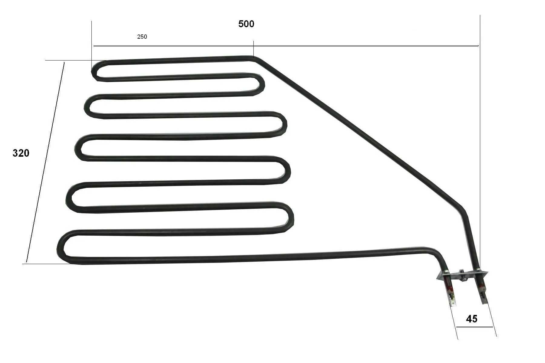 HELO Saunatec SEPC10 SKLE HELO LAAVA und SLA HELO MAGMA Knüllwald Heizelement Heizstab Ersatzheizstab Saunaofen 2500 Watt SP4316217 – Bild 5