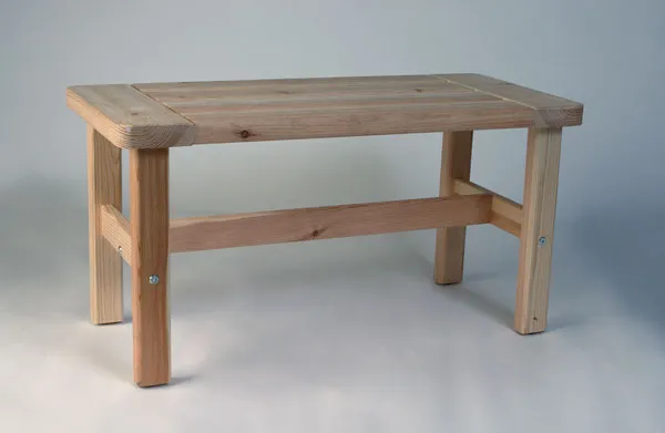 Saunahocker Hocker Saunasitzbank Sitzbank Erle 78 x 37 cm – Bild 7