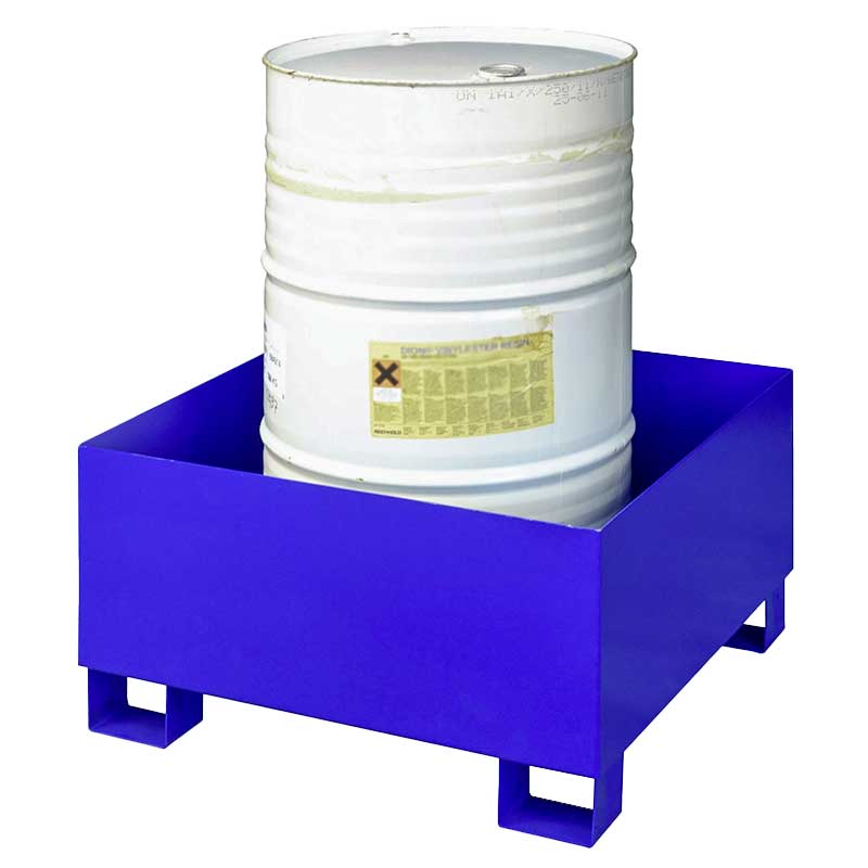 Auffangwanne aus Stahl Typ SO1 lackiert