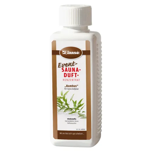 Bambus Eventduft Saunaduft Sauna Duftkonzentrat Saunaaufguss Finnsa 250ml – Bild 2