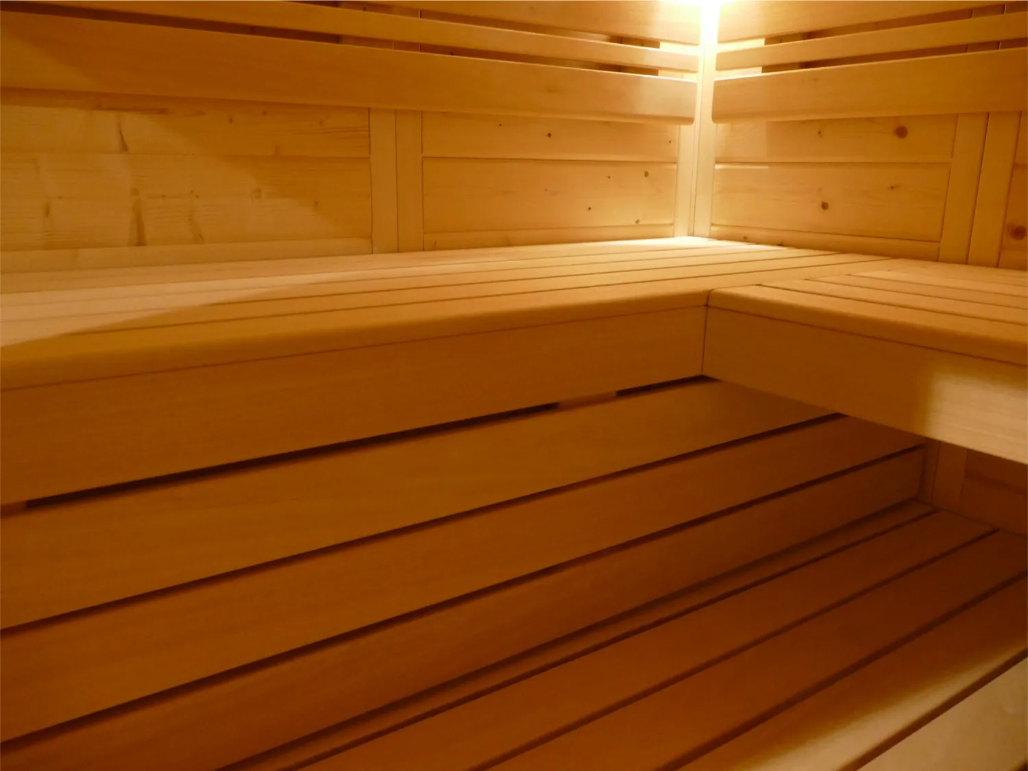 Zwischenbank Saunaliege Verkleidung Sauna ESPE Länge: 186 cm – Bild 7