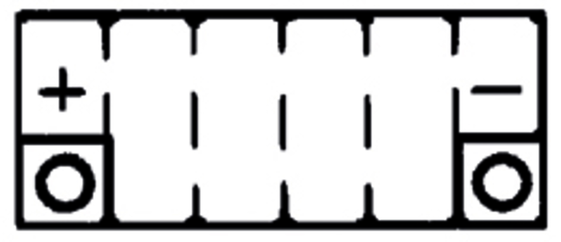 Batterie YUASA YTX12-BS mit Säurepack – Bild 3