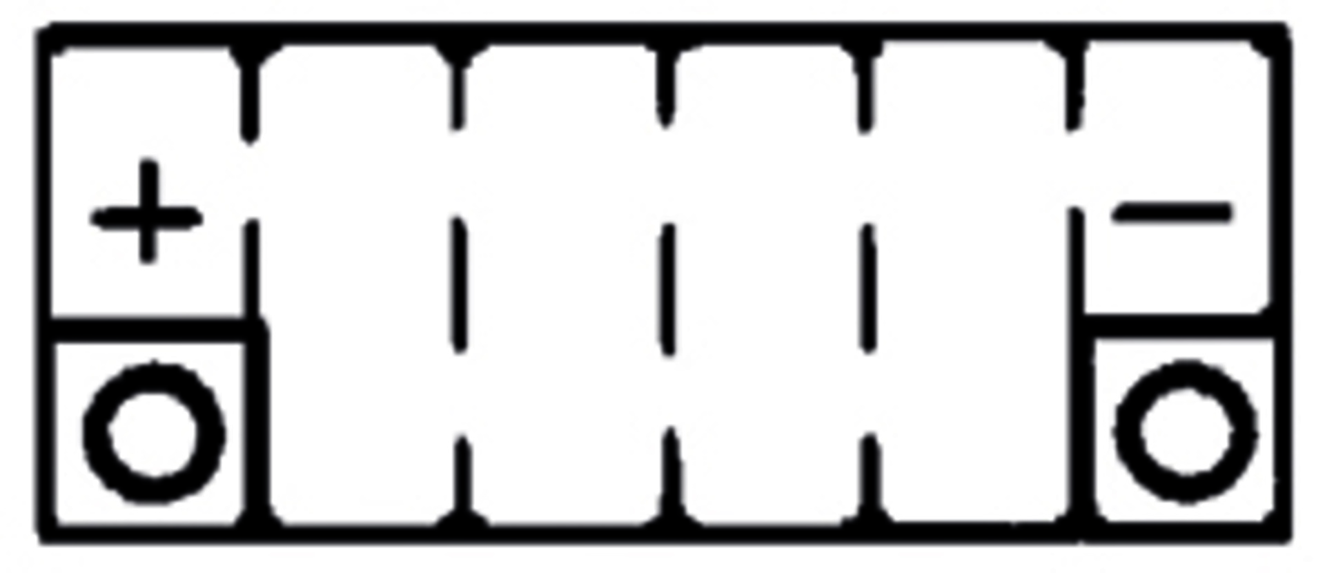 Batterie YUASA YTX9-BS mit Säurepack – Bild 3