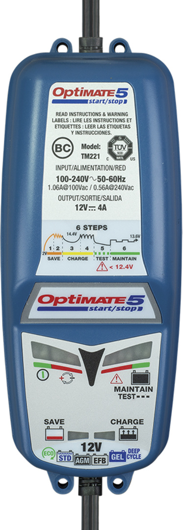 Batterieladegerät Optimate 5-4A | Tecmate | TM220-4A – Bild 4