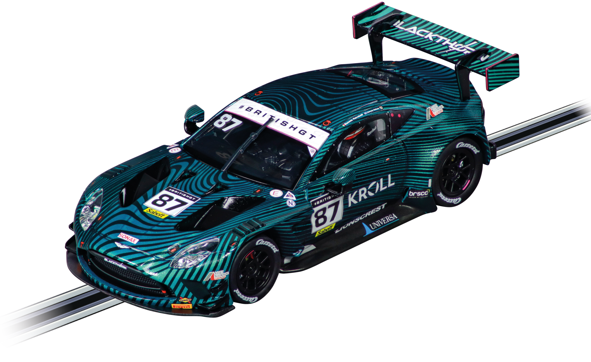 Aston Martin Vantage AMR GT3 Evo Blackthorn AMR, No.87 British GT 2024 32069 – Bild 2