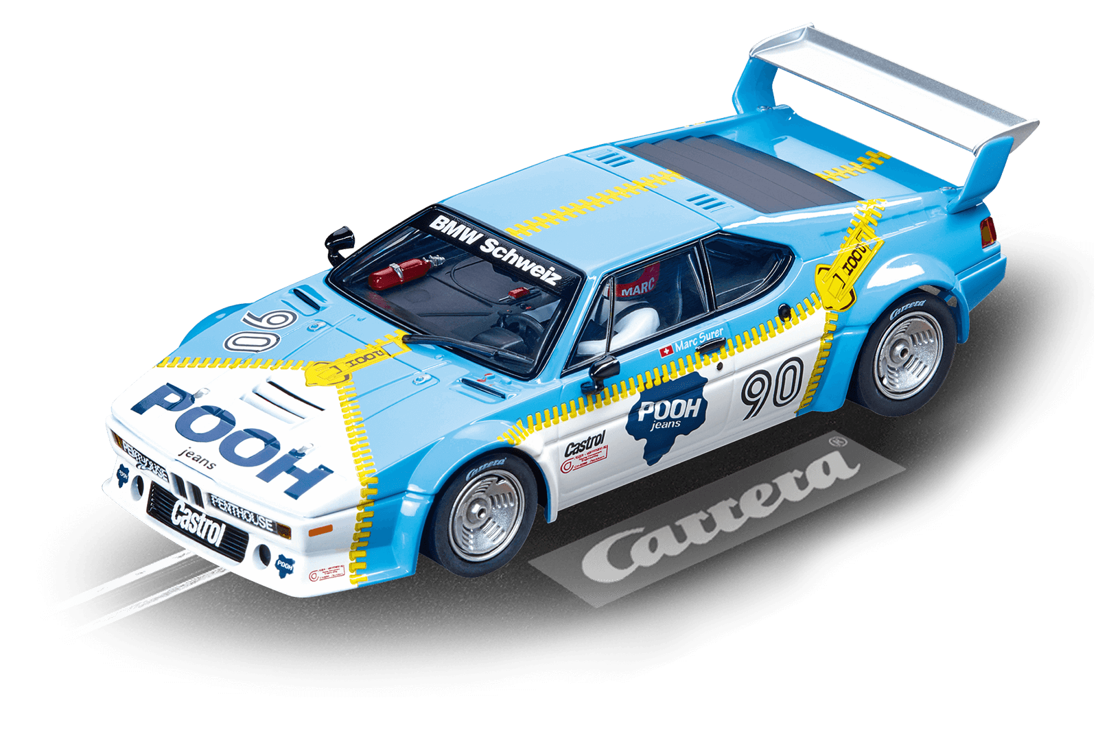 BMW M1 Procar Sauber Racing, No.90, Norisring 1980 20030830 Carrera Digital 132 – Bild 2