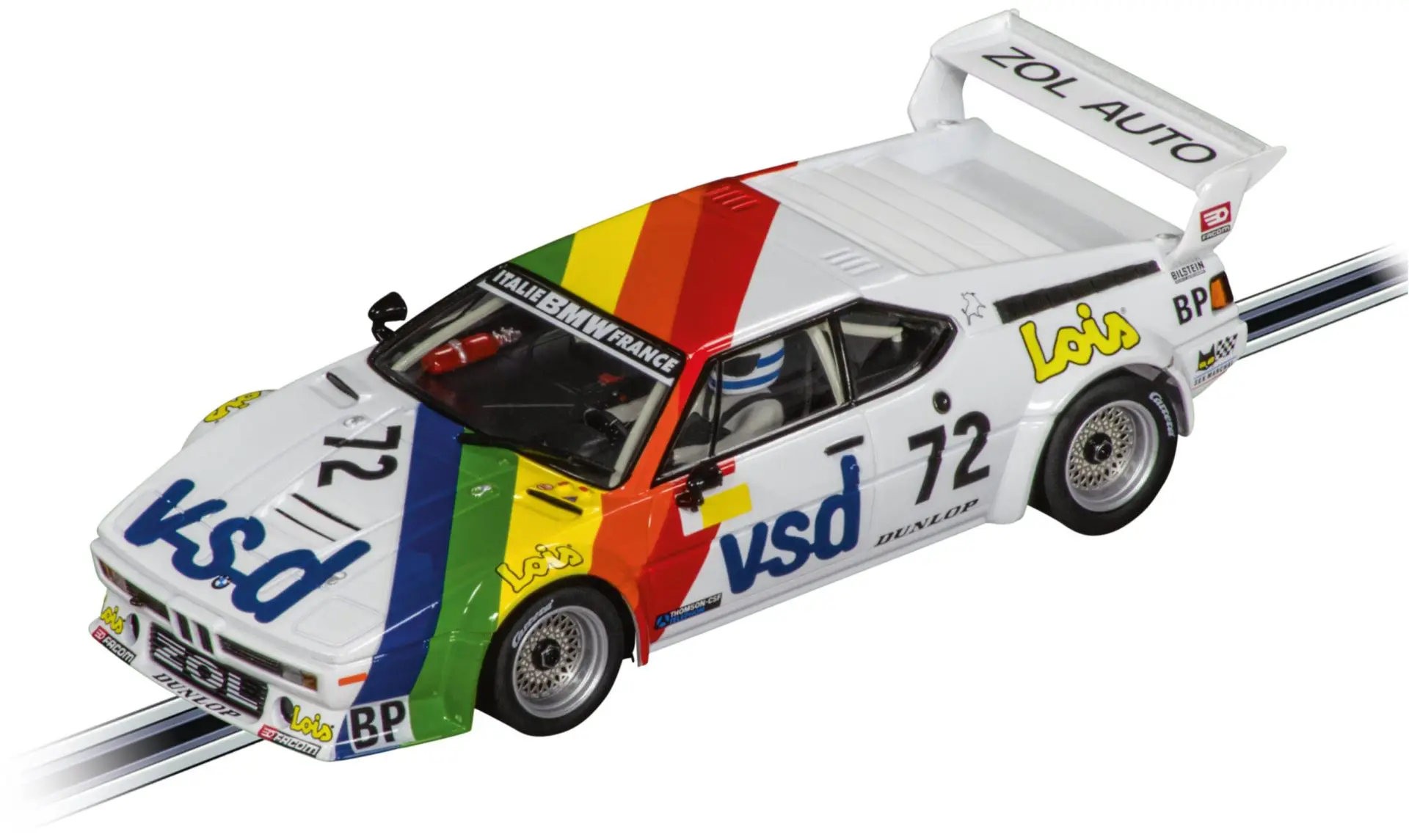 BMW M1 Zol Auto No.72 24h, 1981 20031040 Carrera Digital 132 – Bild 2