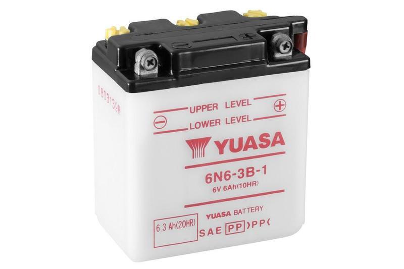 Batterie YUASA 6N6-3B-1 trocken
