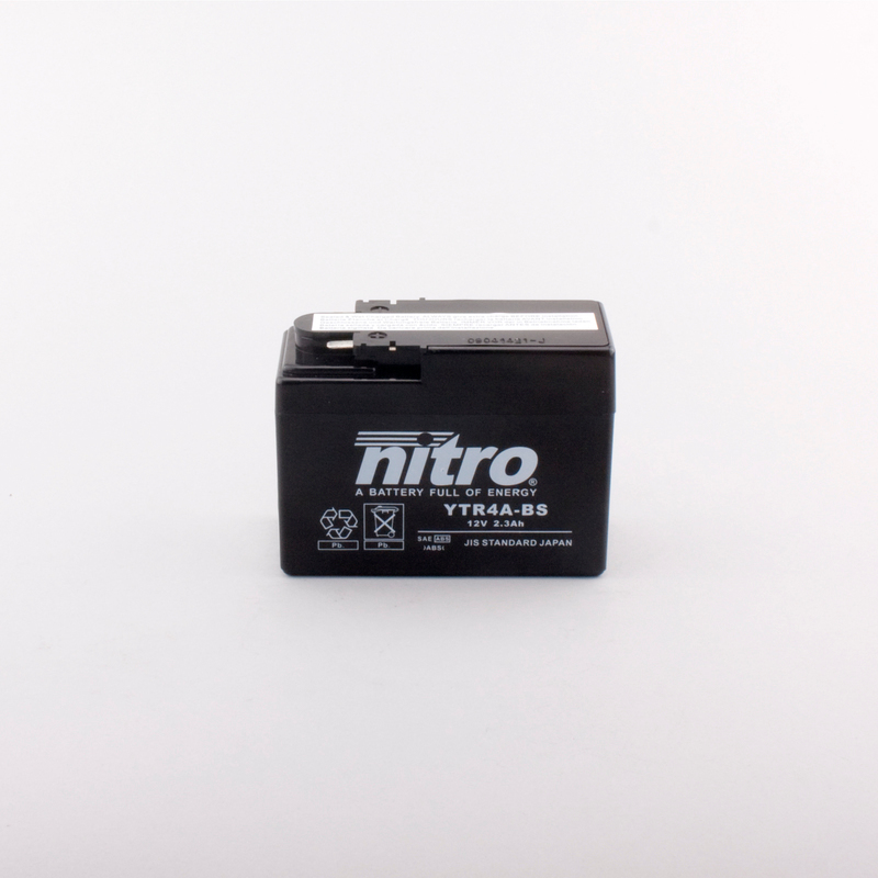 Batterie NITRO NTR4A-BS AGM offen mit Säurepack