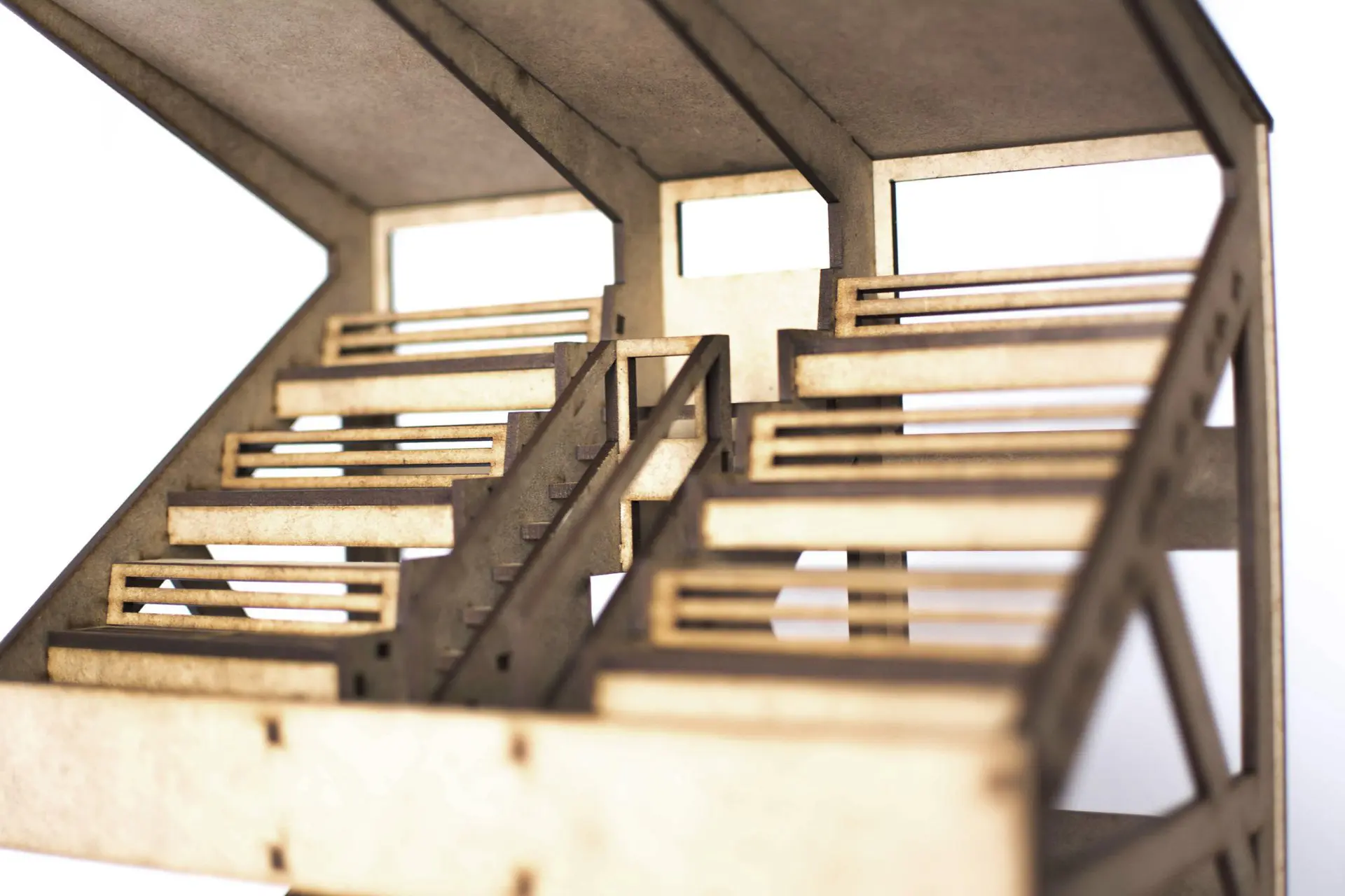 Große Tribüne mit Überdachung / Double Grandstand PSR0102 in 1:32 – Bild 3