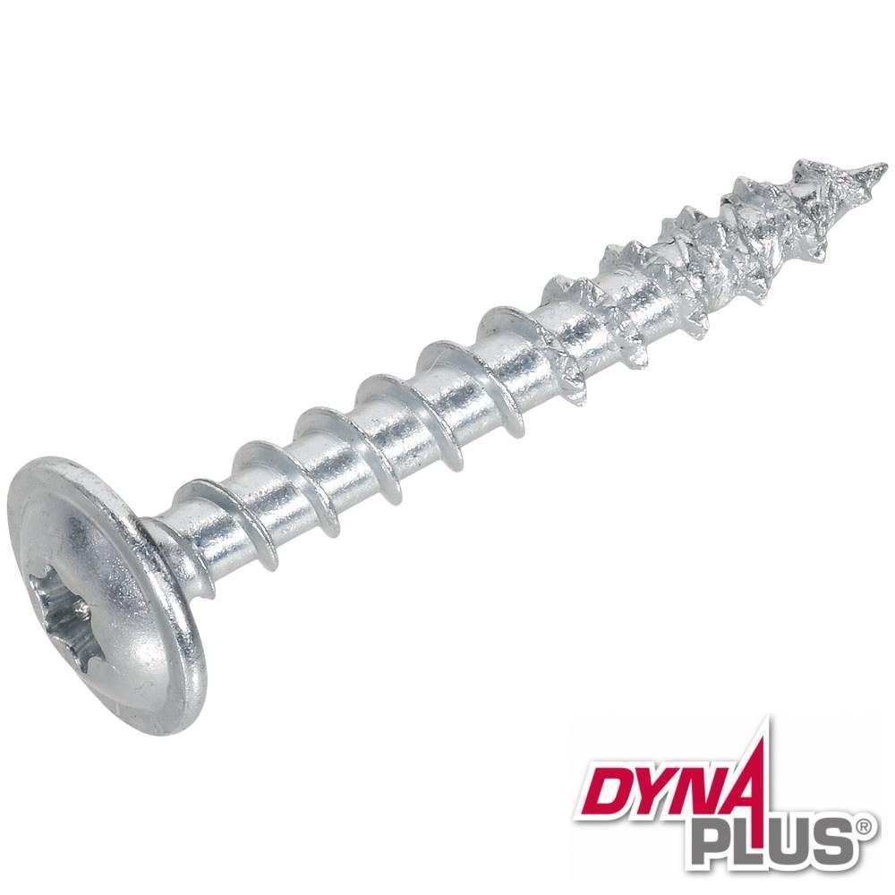 Dynaplus Rückwandschrauben verzinkt TORX TX-10 Flachrundkopf 3 x 20 mm 200 Stück