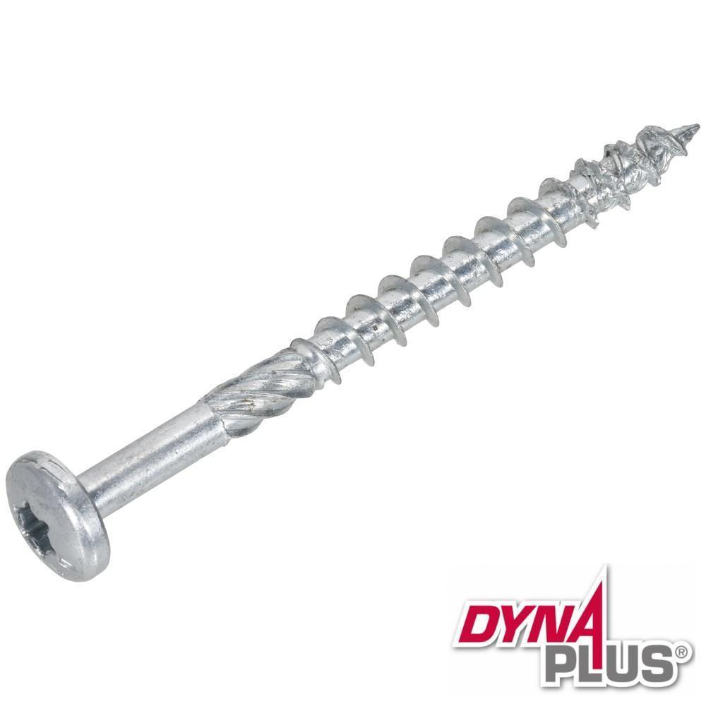 Dynaplus Schrauben verzinkt TORX TX-30 Zylinderkopf 6 x 60 mm 100 Stück