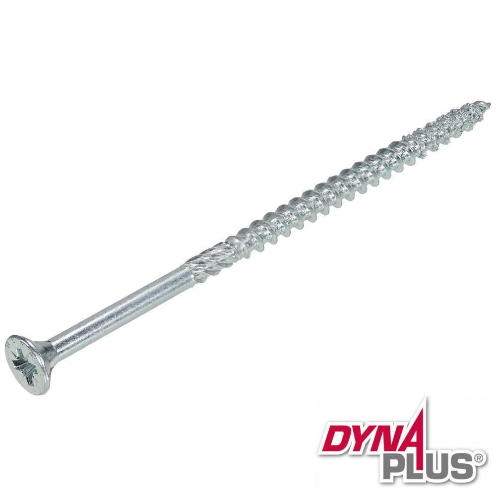Dynaplus Schrauben verzinkt Pozidriv PZ-3 Senkkopf 6 x 150 mm 100 Stück