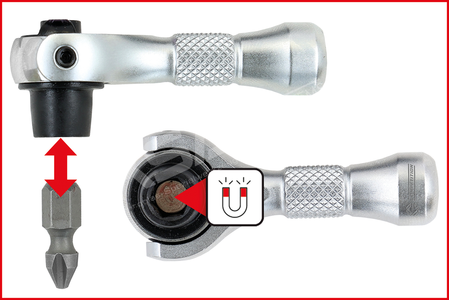 1/4″ COMPETITION Mikro-Knarren-Satz, 2-tlg – Bild 6