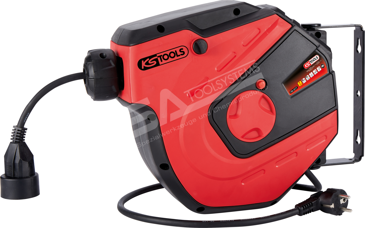 Werkstatt-Kabelaufroller, 15m, 1,5mm² – Bild 7